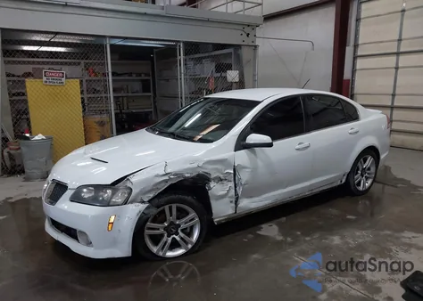 2008 Pontiac G8 from USA, damaged, VIN 6G2ER57788L136423